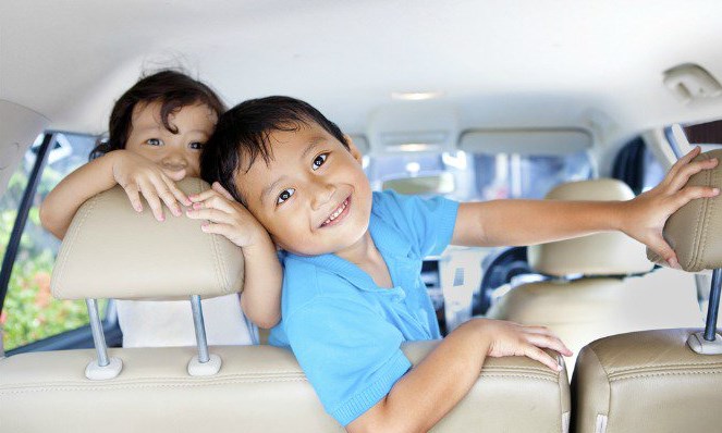 5 trò chơi giúp trẻ thư giãn trên xe ô tô